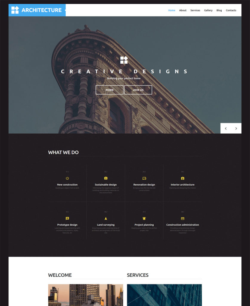 Architecture-WordPress-Theme