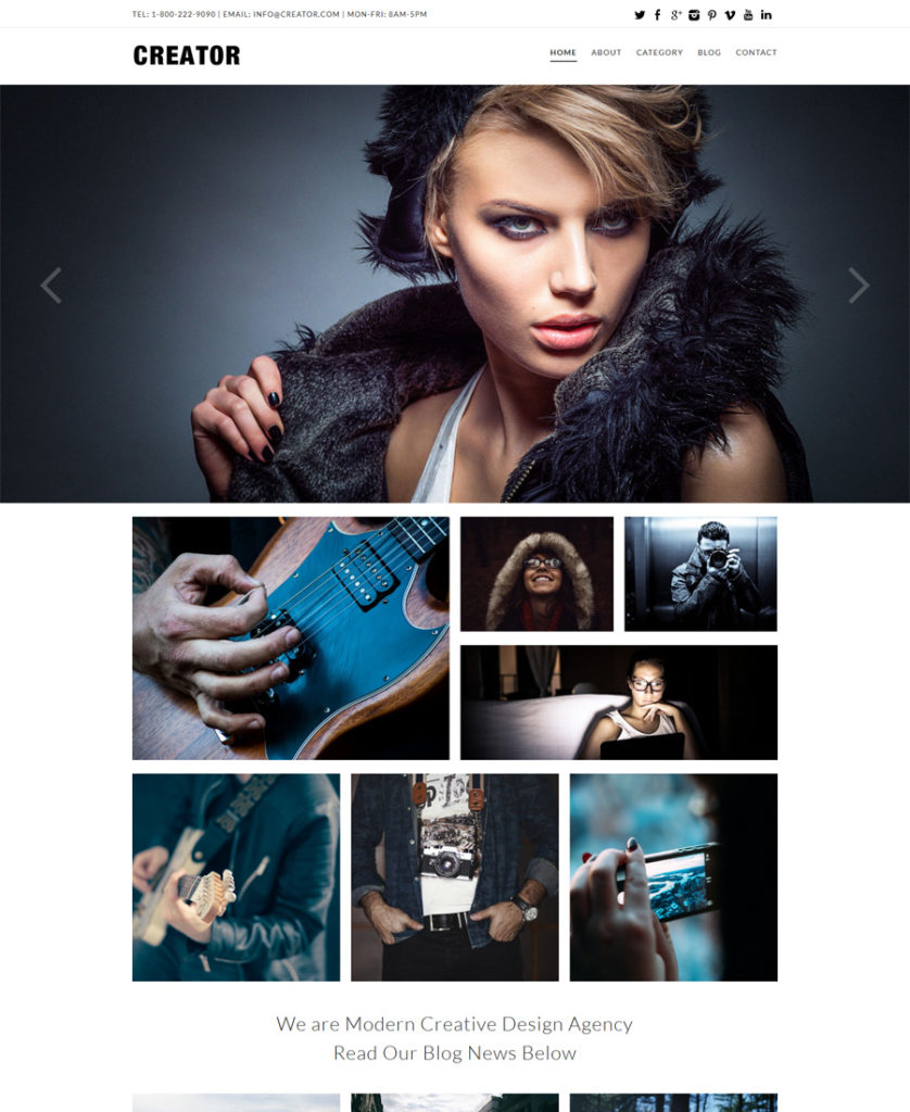 Creator-Responsive-WordPress-Theme