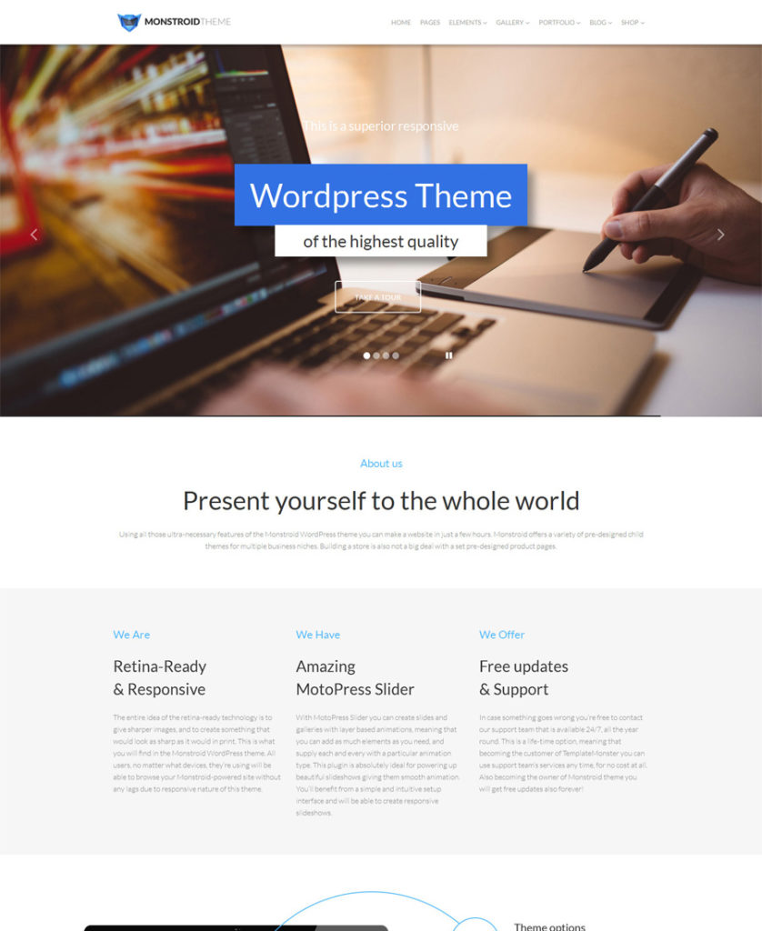 Monstroid-WordPress-Theme