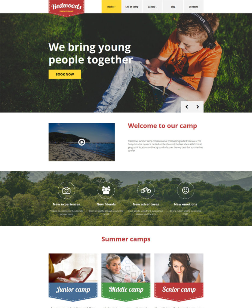 Redwoods-WordPress-Theme - responsive WordPress themes