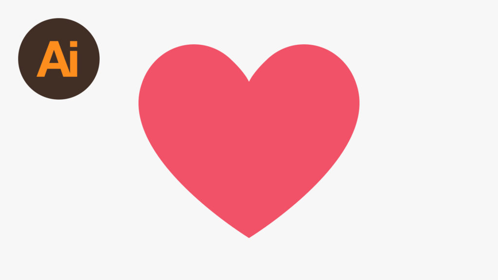 Dansky_Learn How to Draw the Facebook Heart Emoji in Adobe Illustrator