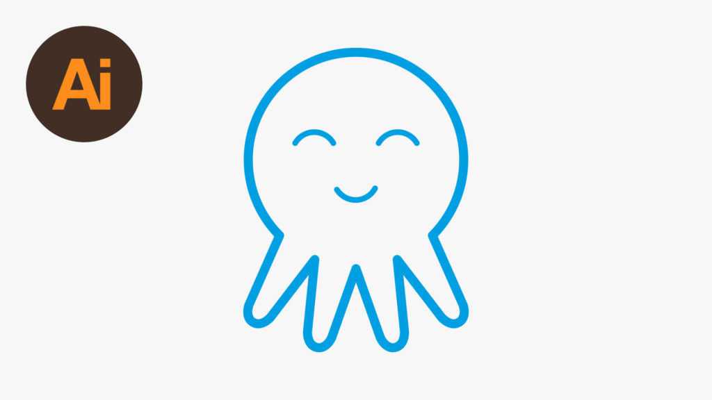 Dansky_Learn How to Draw a Vector Octopus Icon in Adobe Illustrator