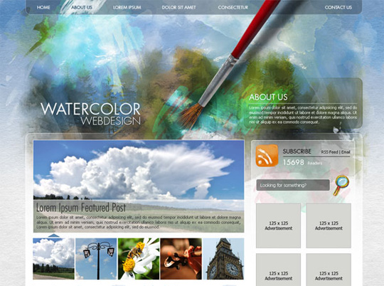 20 High Quality Photoshop Web Design Tutorials - Web Design Ledger