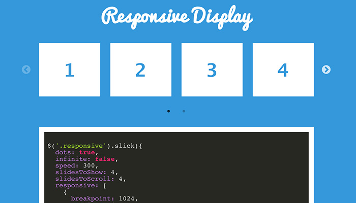Flexible Responsive Image Carousels