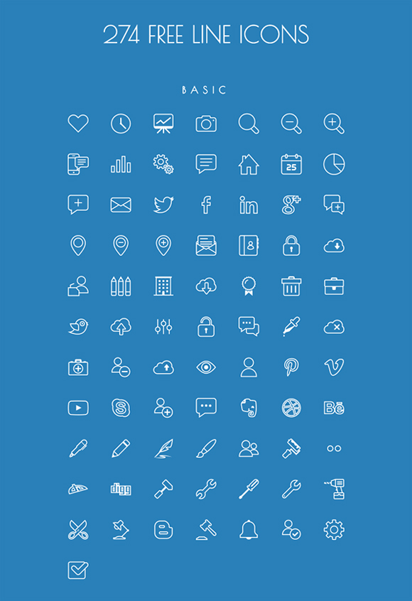 20 Awesome Free Icon Fonts to Use in Your Designs