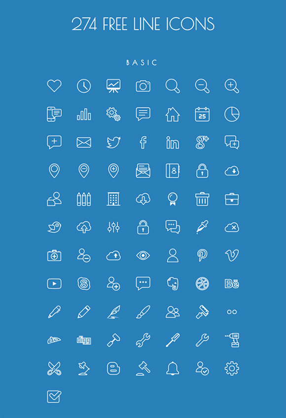 google free icon font