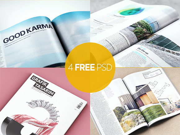 Download 20 Free Magazine Mockup Psds To Use In Your Future Designs