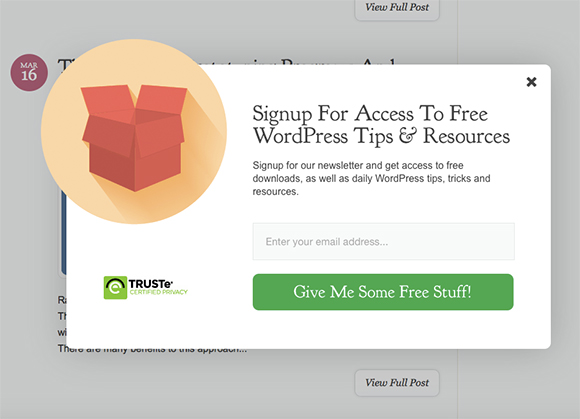 20 Gorgeous Examples Of Modal Window Pop Ups