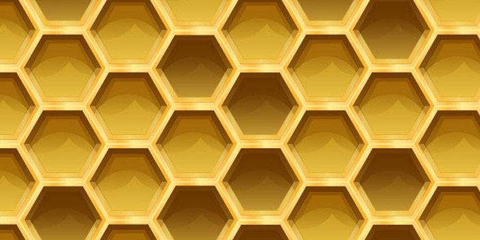 vector honeycomb pattern