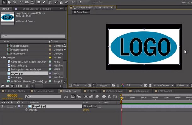masks shapes and rotoscoping after effects