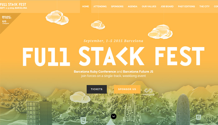 fullstack festival conference 2015 website