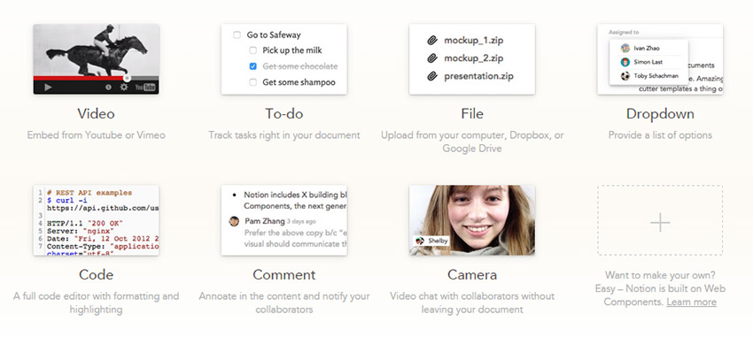 Notion preview editing custom webapp documents