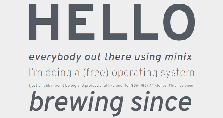 overpass font preview webpage