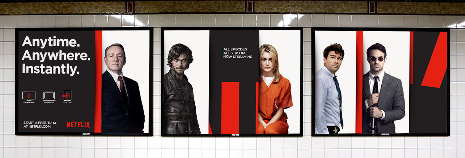 Netflix band billboard