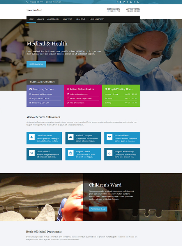 25 Free HTML5 Website Templates – Web Design Ledger