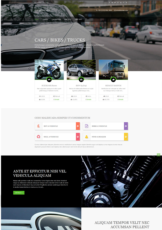 25 Free HTML5 Website Templates – Web Design Ledger
