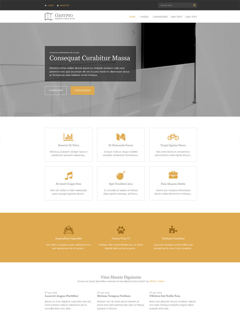 25 Free HTML5 Website Templates – Web Design Ledger