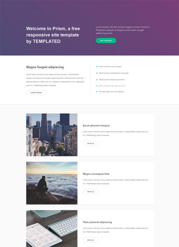 25 Free HTML5 Website Templates – Web Design Ledger