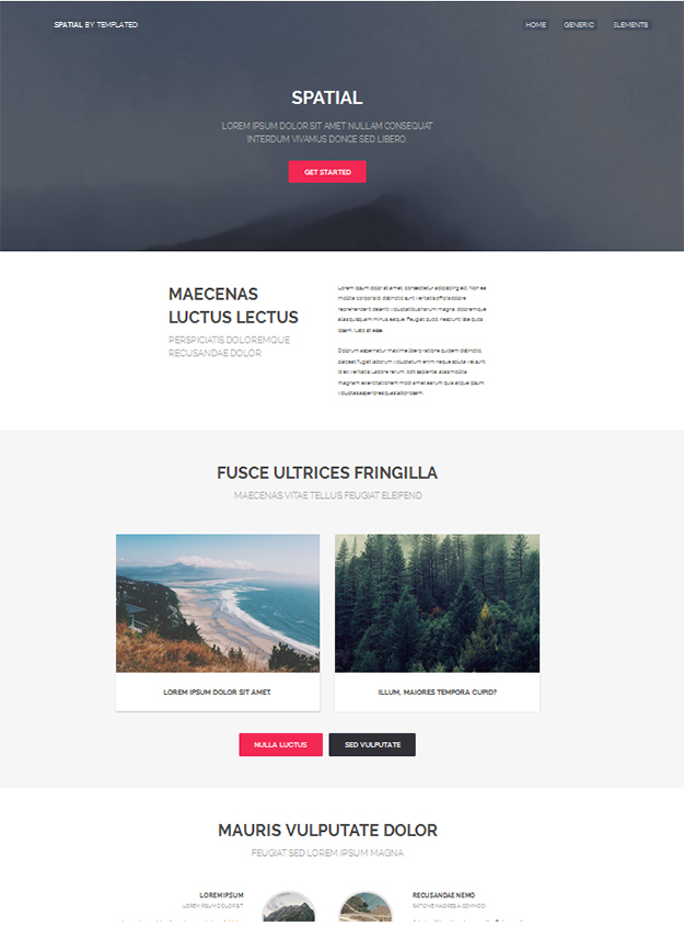 25 Free HTML5 Website Templates – Web Design Ledger