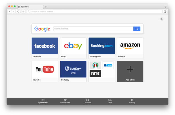 opera browser now web addresses