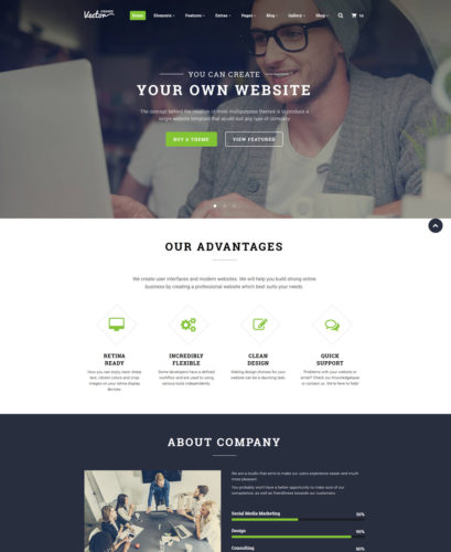 Top 20 Multipurpose Website Templates for 2016 - Web Design Ledger