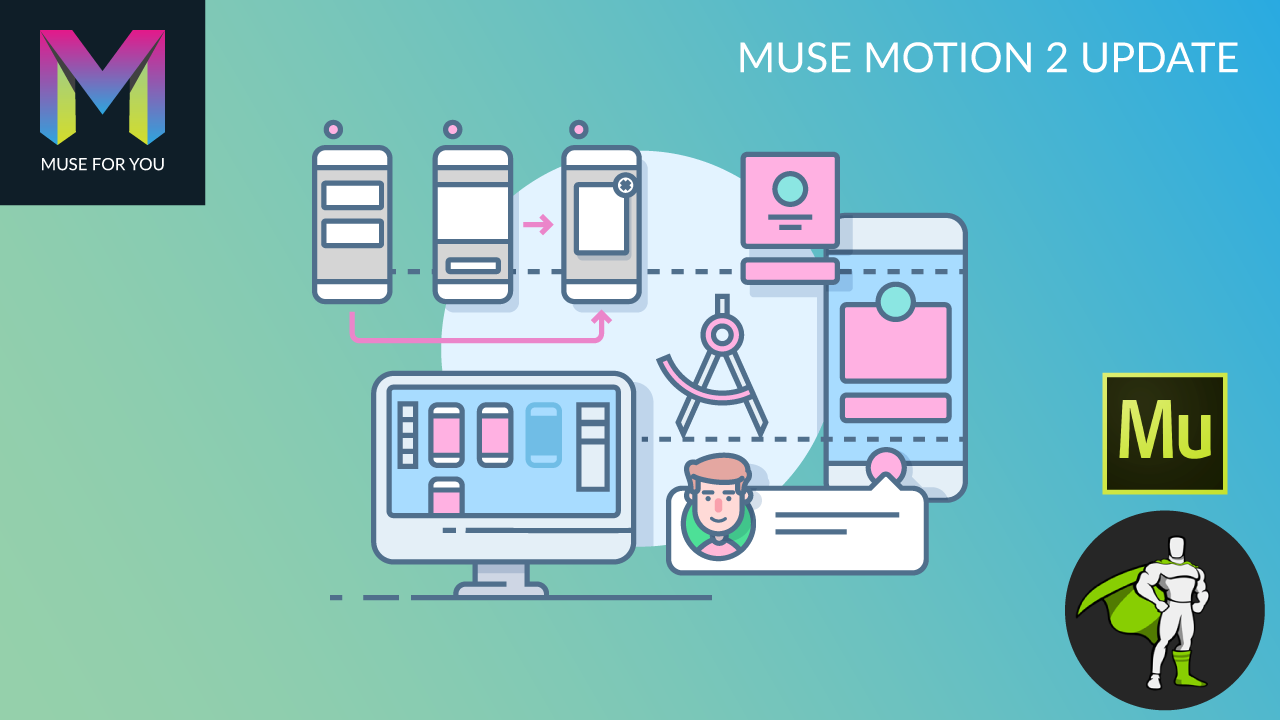 Muse For You - Muse Motion 2 Update - Greensock - Adobe Muse CC