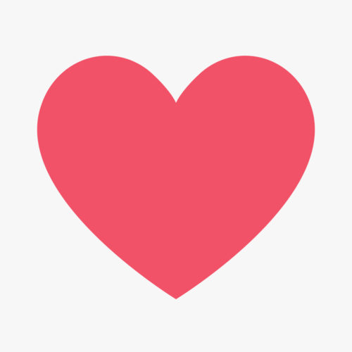 Drawing the Facebook Heart Emoji in Illustrator